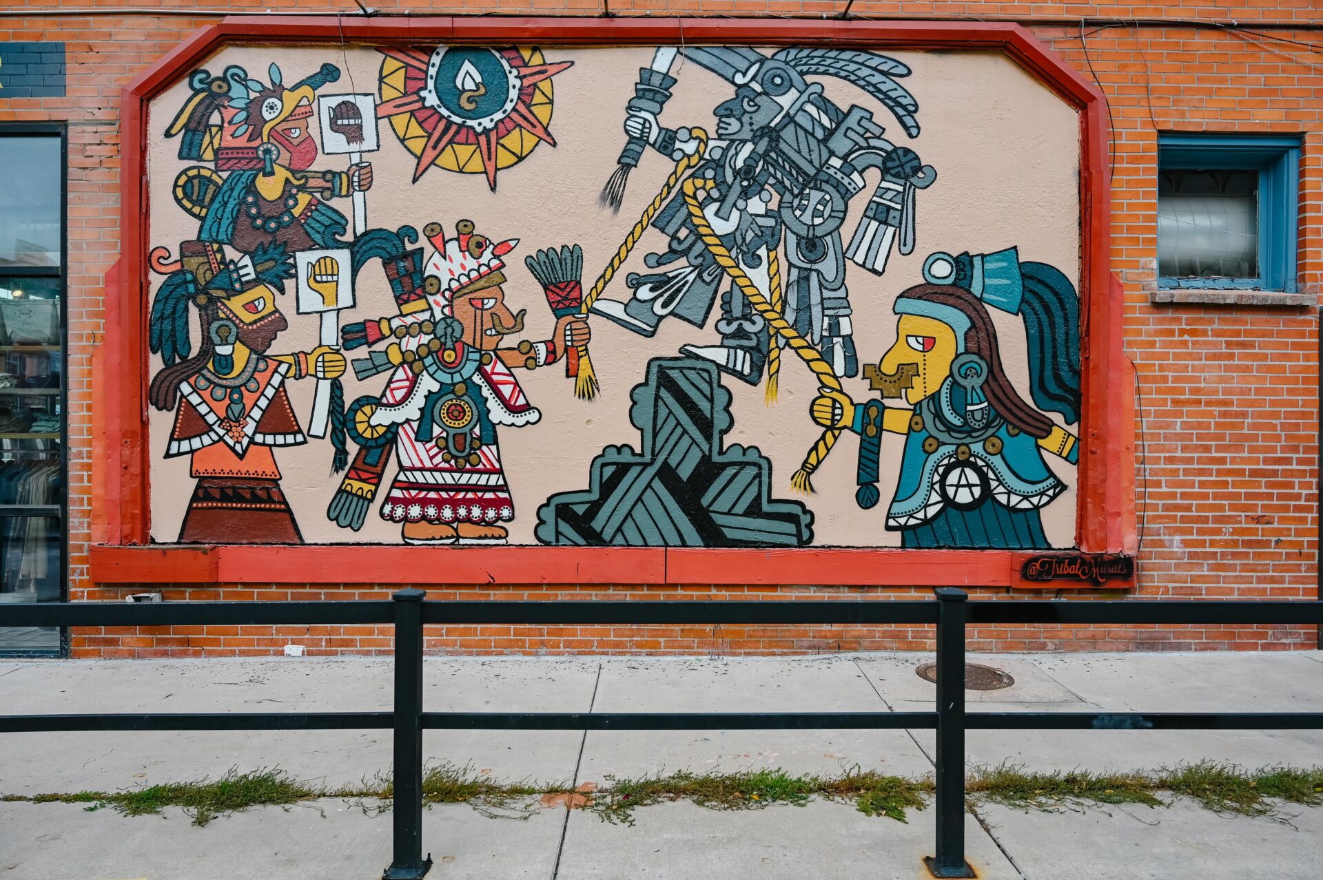 Alicia Cardenas' mural, located at 27th and Larimer in Denver